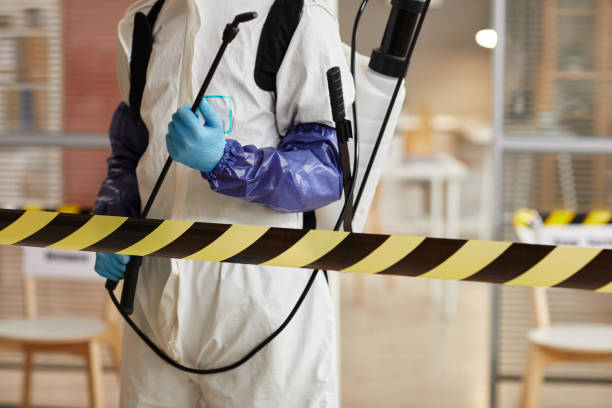 Professional Biohazard technician working in Morrisville, NY